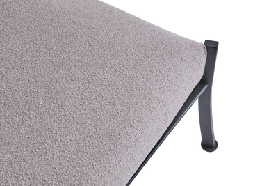 Brafab Delux Fotpall Teddy Beige/Svart