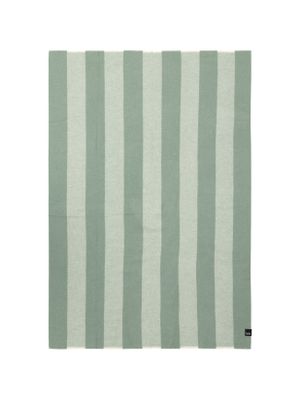 Høie Ringstind ullpläd dämpad grön 120x180 cm