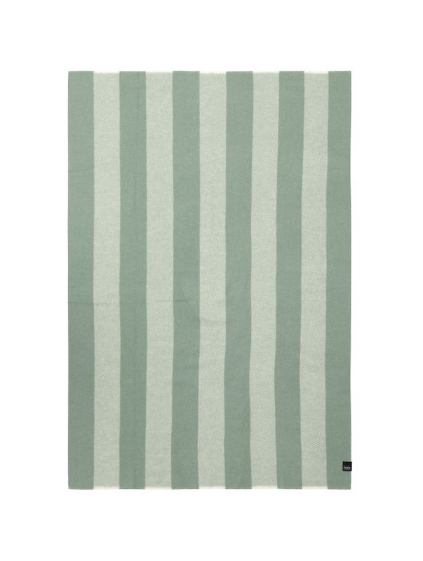 Høie Ringstind ullpläd dämpad grön 120x180 cm