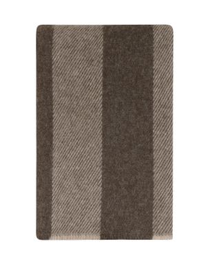 Høie Ringstind ullpläd chokladbrun 120x180 cm