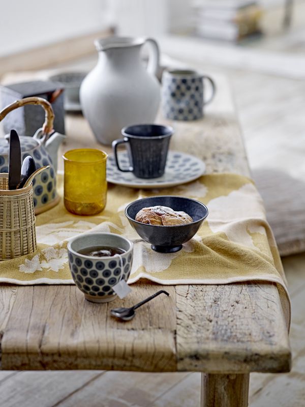 Bloomingville Yoko Skål, Svart, Porcelain - 3-pack