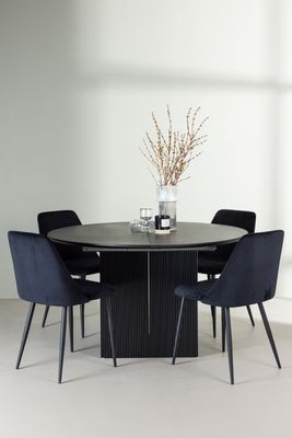 Venture Home Matgrupp Matilda med Stolarna Night