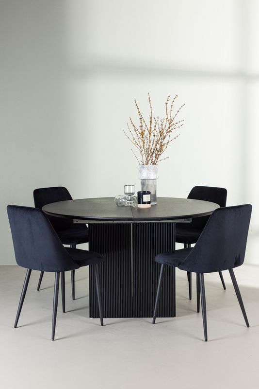 Venture Home Matgrupp Matilda med Stolarna Night