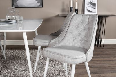 Venture Home Matgrupp Polar med stolarna Velvet Deluxe