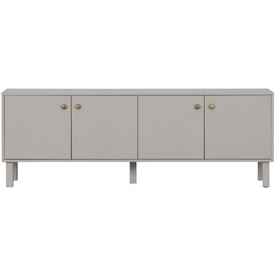 WOOOD Madu TV-bänk i molngrått trä