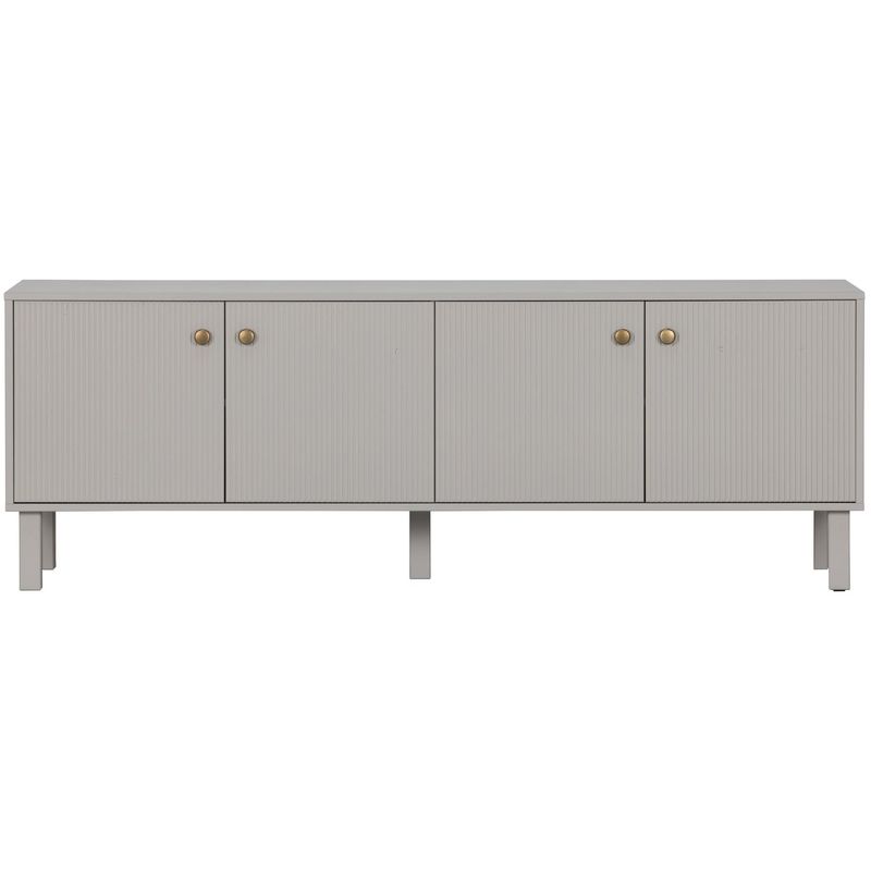 WOOOD Madu TV-bänk i molngrått trä