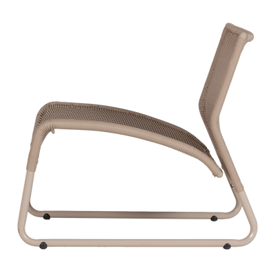 WOOOD WEST Trädgårds Loungestol - Sand