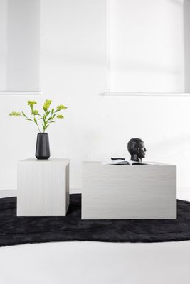 Venture Home York Soffbordsduo i Whitewash