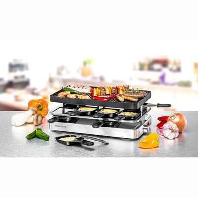 Rommelsbacher Raclettegrill RC 1400  37X23cm 8st spatlar  xxl kabel