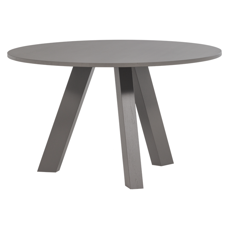 WOOOD Rhonda Rund Matbord Ø129 cm Ek Varmgrå