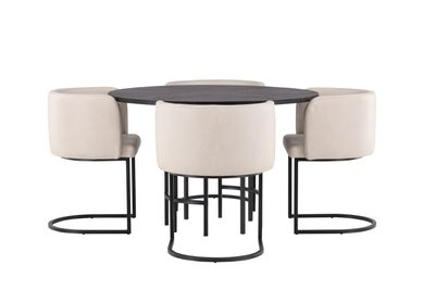 Venture Home Matgrupp Copenhagen med 4st matstolar Simrishamn