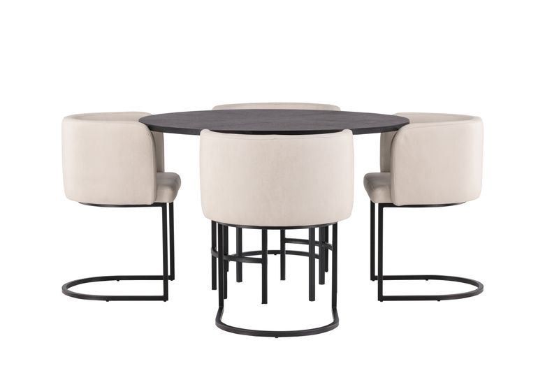 Venture Home Matgrupp Copenhagen med 4st matstolar Simrishamn