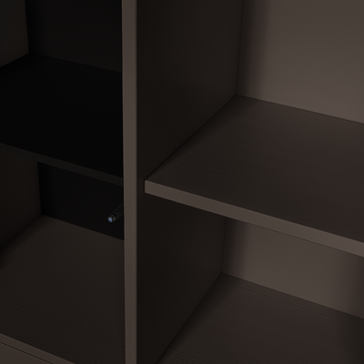 WOOOD Merel Förvaringsskåp i Furu, Mellanbrun