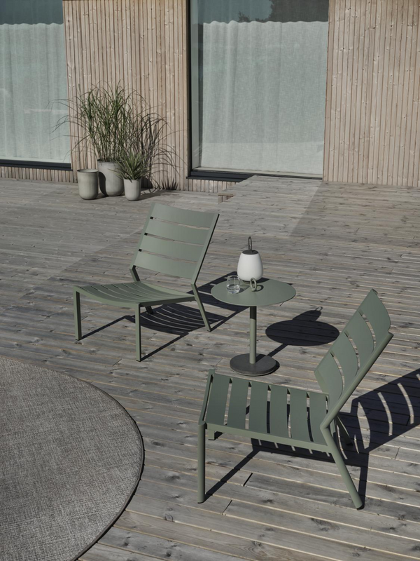 Brafab Niobe Sidobord 50 cm Dusty Green