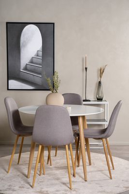 Venture Home Matgrupp Plaza med stolarna Polar