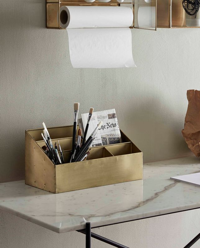 Nordal ADASI Förvaring, 6 fack - Gyllene Yta