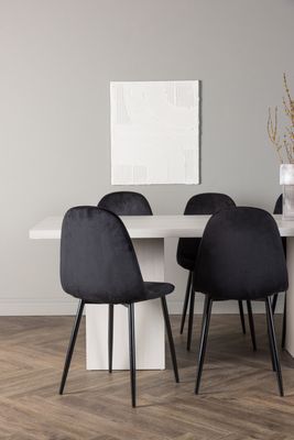 Venture Home Matgrupp Olga med stolarna Polar