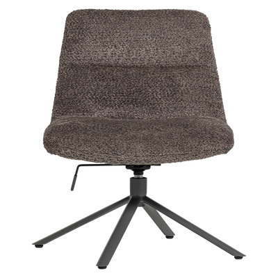 WOOOD Soren Justerbar Snurrfåtölj i Ullig Brun