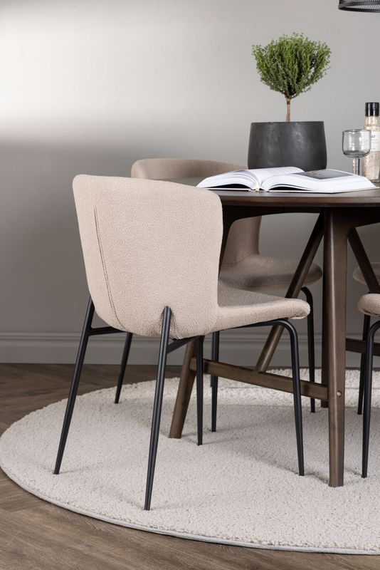 Venture Home Matgrupp Kaseindon med Modesto Stolar