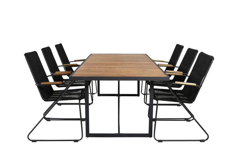 Venture Home Khung, Bois Matgrupp Svart Natur