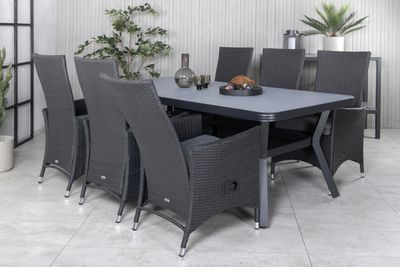 Venture Home Virya Rektangulär Matgrupp