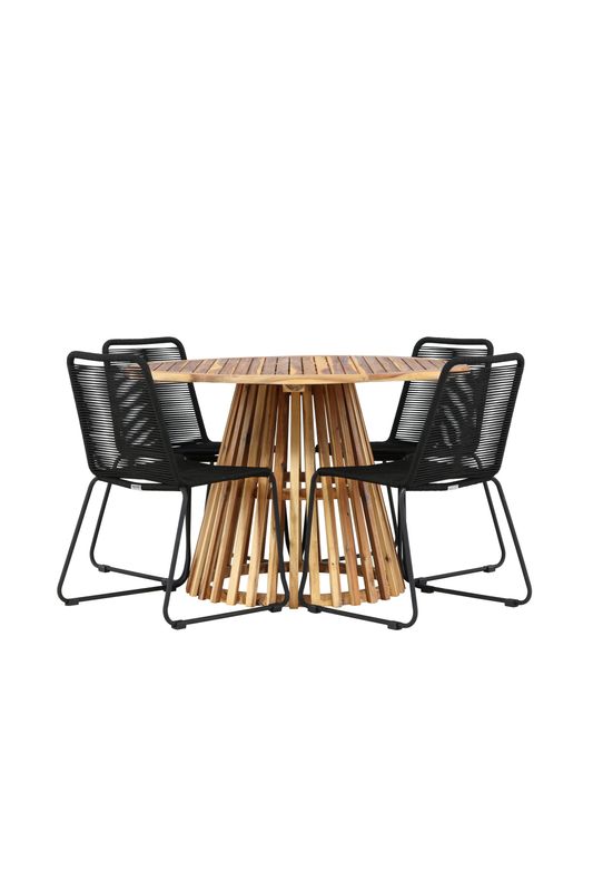 Venture Home Lumpur Rund Matgrupp