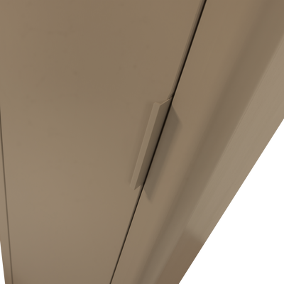 WOOOD Gunnar Smalt Högt Skåp i Furu, Färg: Mud