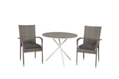 Venture Home Matgrupp Parma med stolarna Anna