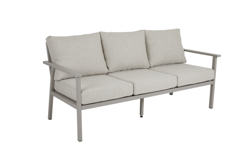 Brafab Samvaro 3-sitssoffa Khaki/Sand