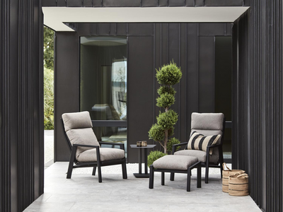 Brafab Slide positionsfåtölj Ash