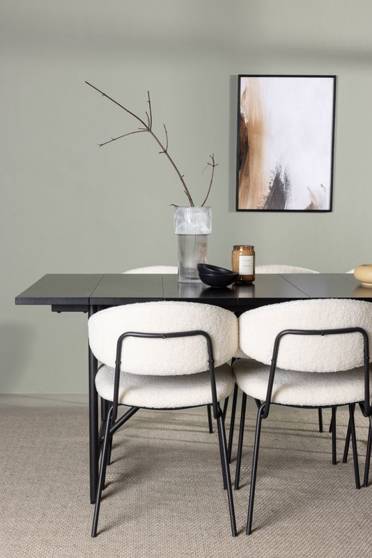 Venture Home Matgrupp Astrid med Stolarna Chico