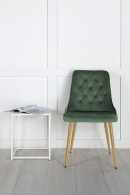 Venture Home Velvet Deluxe Matstol 2-pack