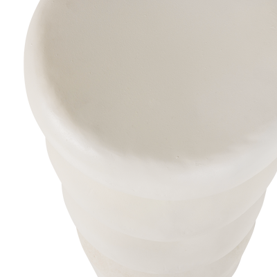 WOOOD Brilo Sidobord Metall Creme