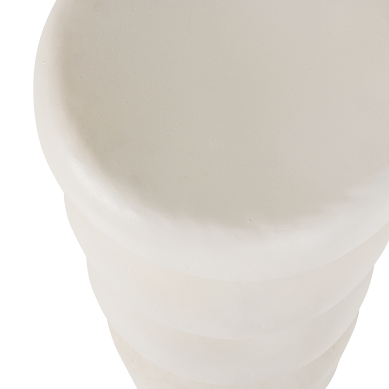 WOOOD Brilo Sidobord Metall Creme