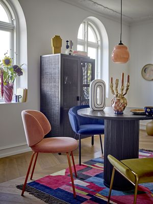 Bloomingville Marikka Skåp, Svart, FSC® 100%, Mahogny