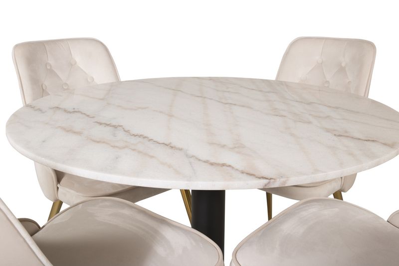 Venture Home Estelle Rund Matgrupp