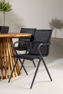 Venture Home Lumpur Rund Matgrupp