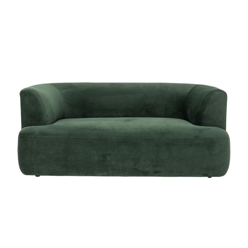 Bloomingville Morgan Soffa, Grön, Polyester, L165xH70xW84 cm