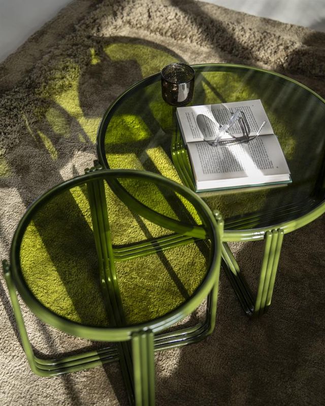 By Boo Sidobord Groovy - Grön