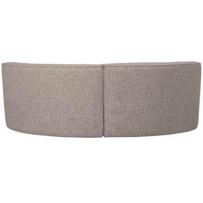 WOOOD EUROPA 4-sits Matbänk Vävda Tyg Sand Melange