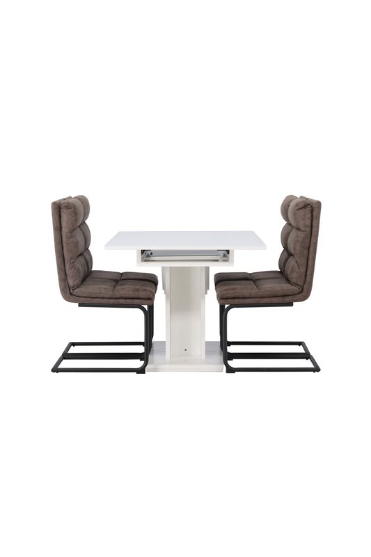 Venture Home Matgrupp Pluto med Zizo-stolar