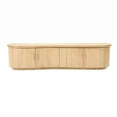 Eleonora TV-bänk Josh 180 cm - Naturlig Ek