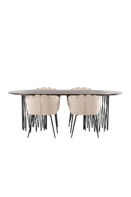 Venture Home Stone Oval Matgrupp