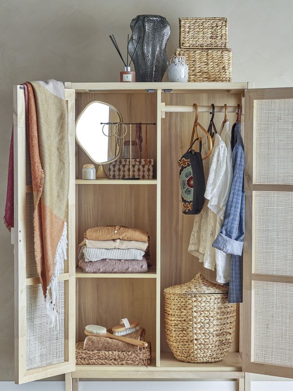 Bloomingville Marikka Skåp, Natur, FSC® Mix, Furu