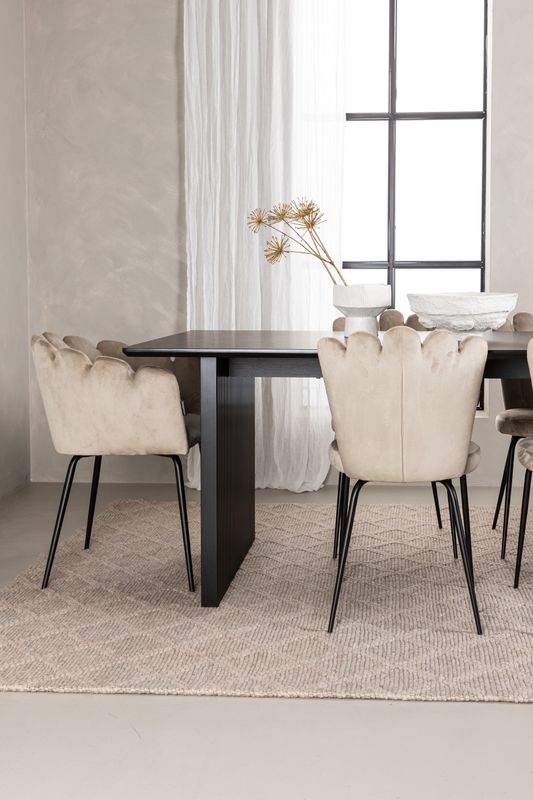 Venture Home Vail Rektangulär Matgrupp