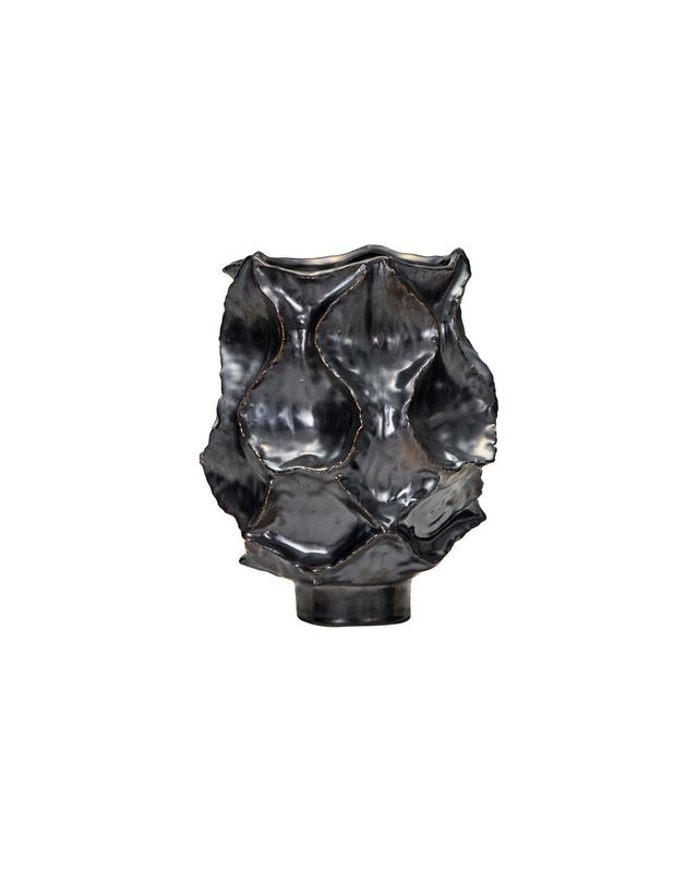 House Doctor Waves Vas Antik Metallisk