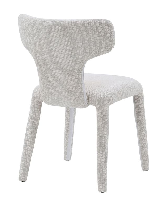 Homerebels Japandi Matstol Vit – Helklädd & minimalistisk design