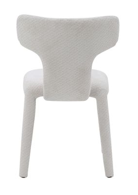 Homerebels Japandi Matstol Vit – Helklädd & minimalistisk design