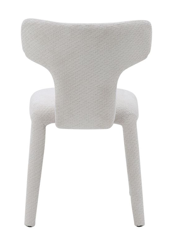 Homerebels Japandi Matstol Vit – Helklädd & minimalistisk design