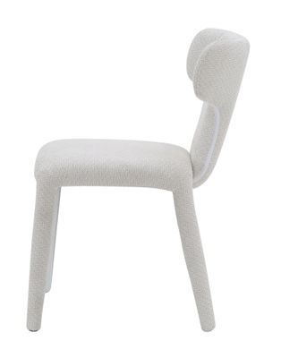 Homerebels Japandi Matstol Vit – Helklädd & minimalistisk design